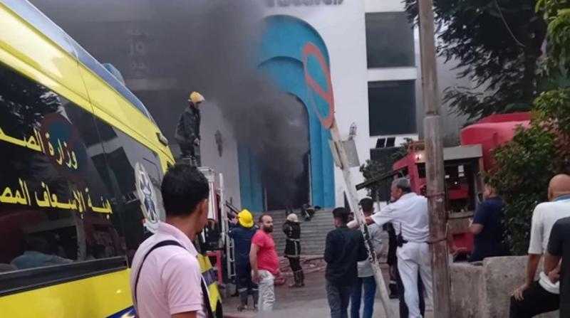 اختناق 3 أشخاص في حريق معرض «النساجون الشرقيون» بالمعادي